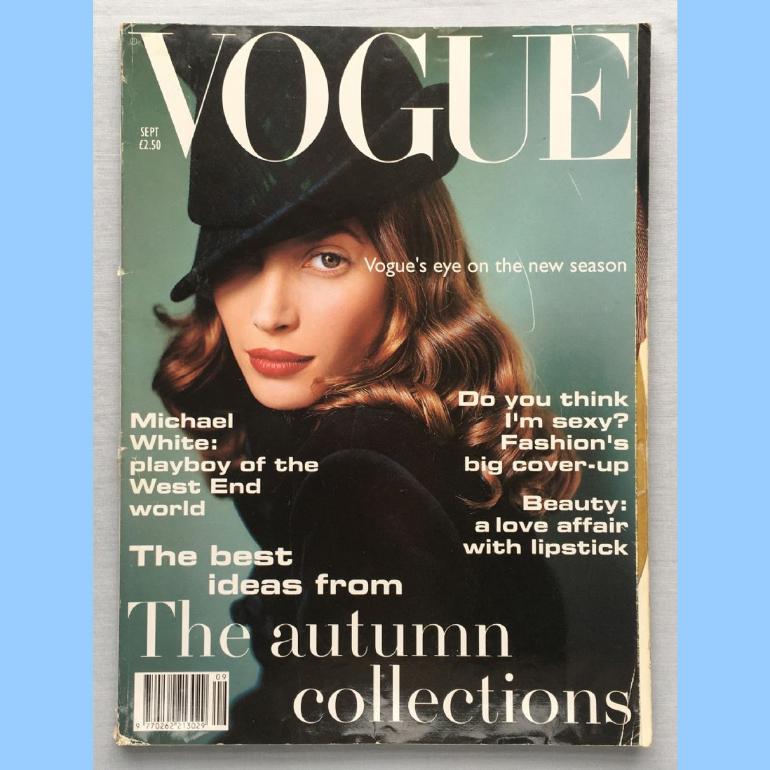 女性情報誌 vogue 1993 september christy turlington vogue-magazine-1993-